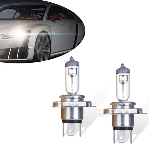 Miniatura 8 de Pack-2 Bombillas Halógenas para Automóvil 9005, Lámpara de Cuarzo de 55W 12V, Reemplazo de Luz Antiniebla de Haz Bajo/Alto Súper Brillante, Bombilla