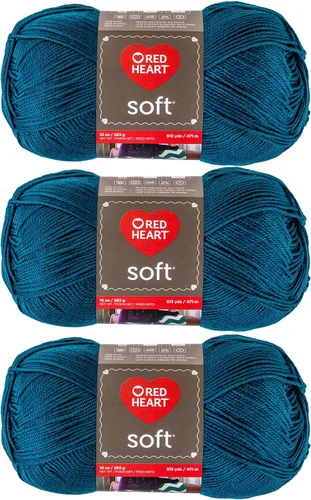 Miniatura 13 de Red Heart Lana suave, Azul Real - E728-9851