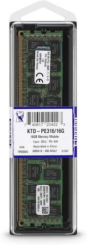 Miniatura 4 de Kingston Technology 16 GB 1600MHz (PC3-12800) Reg ECC módulo de memoria para Dell Severs KTD-PE316/16G