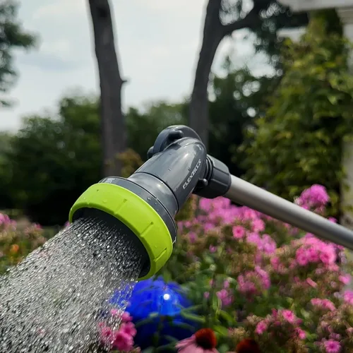 Miniatura 4 de Flexzilla Boquilla de jardín - Varita de riego ajustable de 3 patrones de 28", NFZG70, ZillaGreen™