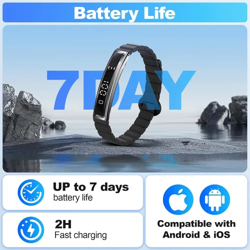 Miniatura 6 de Smart Bracelet for Women, Health Activity Fitness Trackers, 24/7 Heart Rate & Stress Monitor, 24H Sleep Tracker, Smart Wristband with Free APP 2
