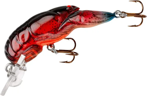Rebel Lures Cebo de Pesca Original Realista para Cangrejo Crankbait Nest Robber