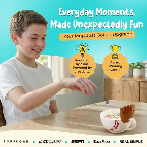 Miniatura 2 de MAX'IS Creations Taza de café con guante de béisbol para entrenador, niños de 8 a 14 años, hombres y mujeres, regalos y accesorios de béisbol