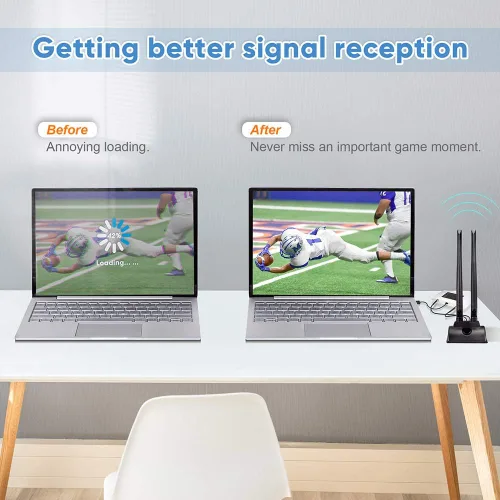 Miniatura 3 de Bingfu Antena 4G LTE 6dBi Base Magnética MIMO TS9 Antena compatible con Verizon AT&T T-Mobile Sprint 4G LTE Mobile Hotspot MiFi Router Celular Módem