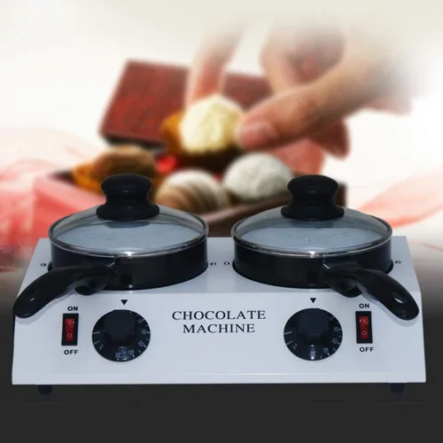 Miniatura 2 de Horno eléctrico de chocolate para derretir chocolate de acero inoxidable, máquina de templado de chocolate con mantequilla, 80 W, 30 ~ 85 ºC, crema
