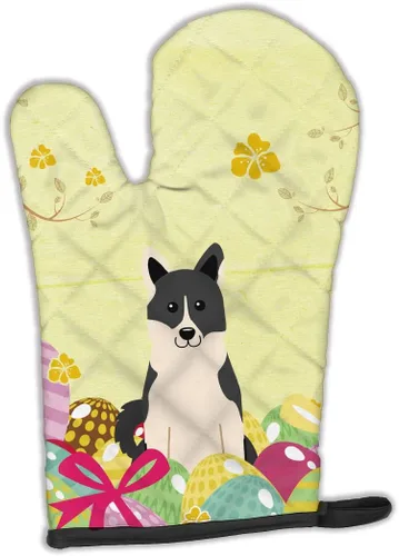 Miniatura 152 de Caroline's Treasures BB2732OVMT Dog House Collection Border Collie - Guante de horno grueso resistente al calor para sartenes calientes y horno