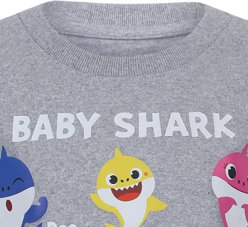 Miniatura 3 de Nickelodeon Conjunto de camiseta y pantalón corto de tiburón para bebés niños pequeños