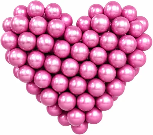 Miniatura 15 de 100 globos dorados metálicos de 5 pulgadas, pequeños globos cromados de helio dorado brillante para decoraciones de fiestas
