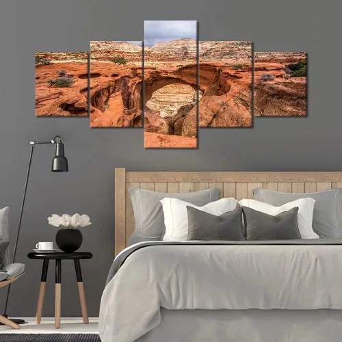 Miniatura 3 de Obra de arte para las paredes del hogar, póster del Parque Nacional del Arrecife Capitolio, impresiones sobre lienzo, imágenes de Utah, Estados
