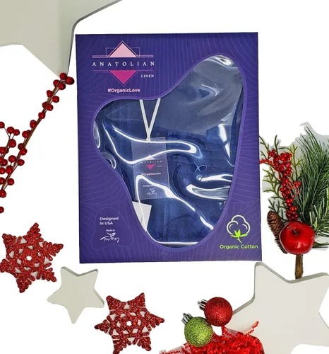 Miniatura 4 de anatolian Toalla de felpa de algodón orgánico para hombre, ajustable, para después de la ducha, para usar en el gimnasio, piscina, playa, spa, Azul