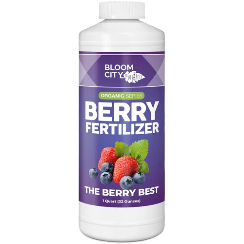 Miniatura 5 de Bloom City 's Organic Berry Best - Fertilizante de arándanos y fresas, bayas orgánicas, galón (128 onzas)