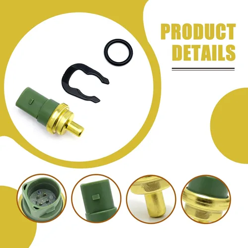 Miniatura 2 de Sensor de temperatura del motor de repuesto # 059 919 501A compatible con VW Beetle Cabrio Passat Jetta Polo Golf Eurovan 1998-2010, Audi A8 TT A4