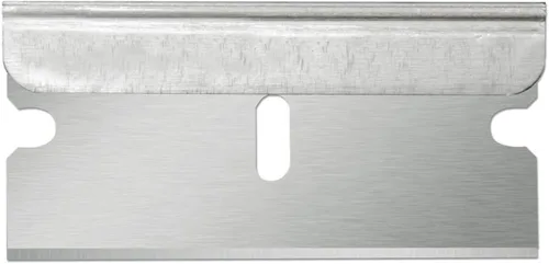 Miniatura 3 de American Line Cuchillas de afeitar de un solo filo, paquete de 100, acero de alto carbono de 0.012 pulgadas para mayor durabilidad y larga vida