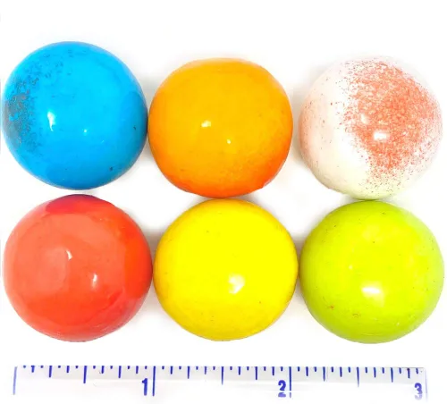 Miniatura 2 de SweetGourmet Rayos Bolas de goma de mascar rellenas agrias 2 libras