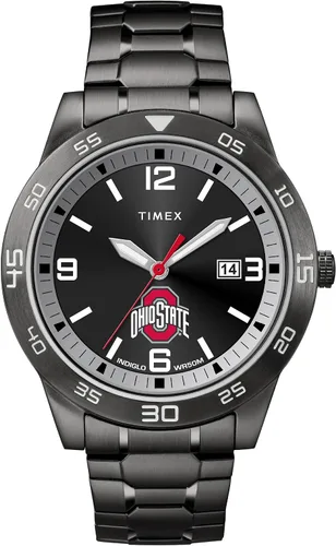 Miniatura 23 de Timex Tribute Acclaim - Reloj para hombre de 42 mm de cuarzo con correa de acero inoxidable