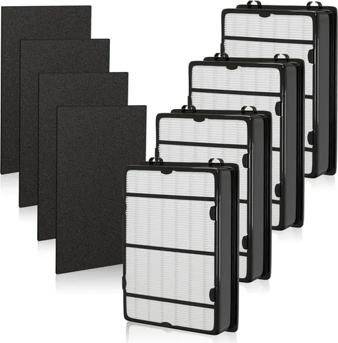 Miniatura 11 de Filtros HEPA HAPF600 para purificador de aire Holmes HAP616, HAP633, HAP653, HAP726, HAP756, HAP759, HAP8615, HAP8650, HAP9726, reemplaza HAPF600TCS