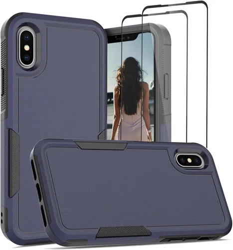 Miniatura 86 de Jeylly Funda para iPhone SE/Funda para iPhone 5S, Exterior de Plástico Duro que Absorbe Golpes + Interior de Silicona de Goma Defensor contra
