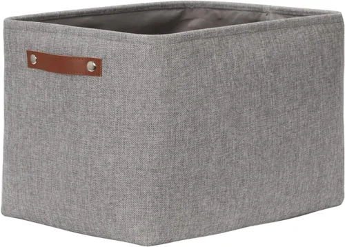 Miniatura 55 de DULLEMELO Cesta de almacenamiento pequeña, cesta de papel higiénico, contenedor de almacenamiento estrecho para baño, cesta de baño para organizar