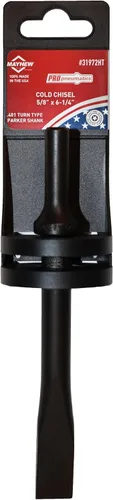 Miniatura 9 de Mayhew Tools 31986 Cincel neumático frío, 5/8" x 18", acabado de óxido negro
