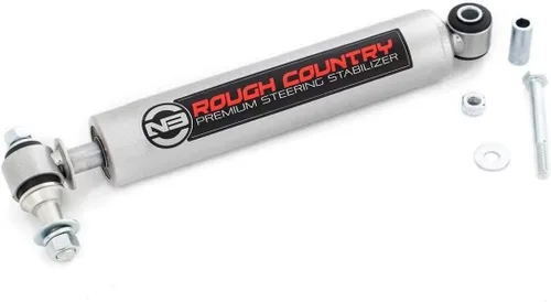 Miniatura 4 de Rough Country Estabilizador de dirección para auto N3 8731730 y brazo Pitman para auto 6605