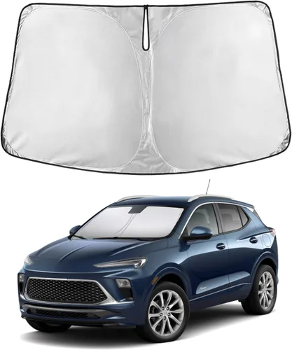 Miniatura 259 de Econour Parasol para parabrisas compatible con Honda Civic 2016-2021, protector de parasol plegable para ventana, bloquea los rayos UV y mantiene tu