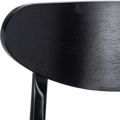 Miniatura 4 de SAFAVIEH Home Collection Thaxton Mid-Century Farmhouse - Juego de 2 taburetes de bar (30 pulgadas), color negro