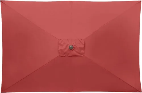 Miniatura 11 de BrylaneHome Paraguas rectangular de gran tamaño (Poppy Stripe)
