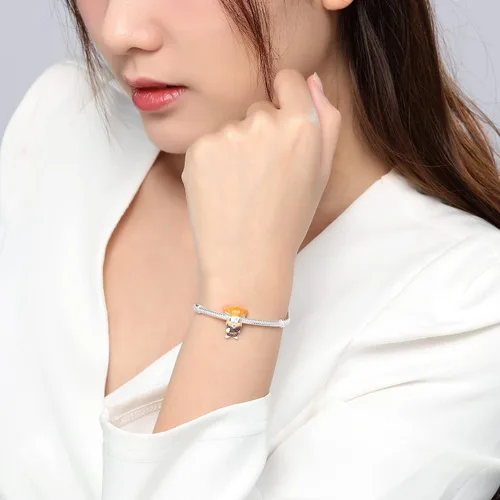 Miniatura 7 de Pennywise - Dije de payaso para pulsera Pandora de plata de ley 925 regalo de terror para mujer pulseras de plata de ley para mujer regalos