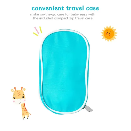 Miniatura 4 de Smart Care Fisher-Price - Kit de aseo para bebés de 12 piezas, artículos esenciales para recién nacidos, juego de regalo para bebés, incluye kit