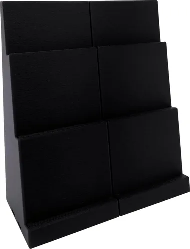 Miniatura 2 de EnderToys Soporte de exhibición para tarjetas Toploader (paquete de 2) (negro) - Para tarjetas comerciales y deportivas
