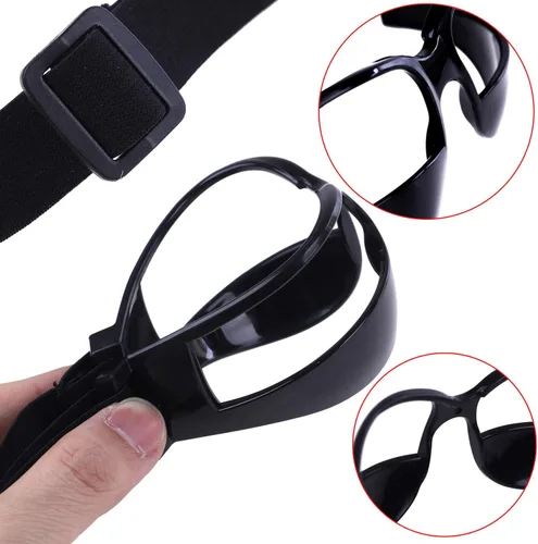 Miniatura 2 de Olgaa Gafas de baloncesto deportivas para driblar, color negro (2 piezas) – Especificaciones de regate deportivo, ayuda de entrenamiento