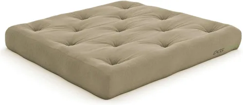 Miniatura 27 de Nirvana Futons Colchón de futón completo de 6 pulgadas, sarga azul marino, fabricado en Estados Unidos Azul marino (Navy Twill)