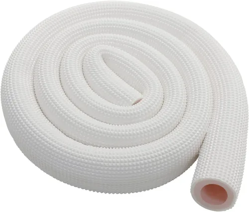 Miniatura 7 de Tubo de aislamiento para tuberías, BESUNTEK de 6 pies de longitud con preservación del calor, tubo de espuma aislado con agarre de soporte