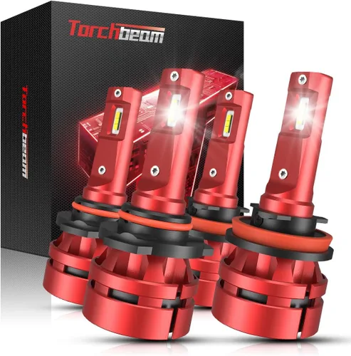 Miniatura 7 de Torchbeam D2S D2R Bombillas HID de xenón para faros delanteros, 35 W, 7600 lúmenes, 8000 K, azul hielo, bombilla de repuesto de haz alto y bajo