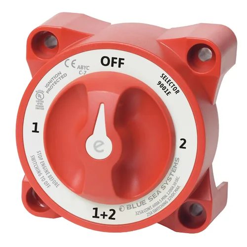 Miniatura 12 de Interruptores de batería de 350 Amp E-Series de Blue Sea Systems