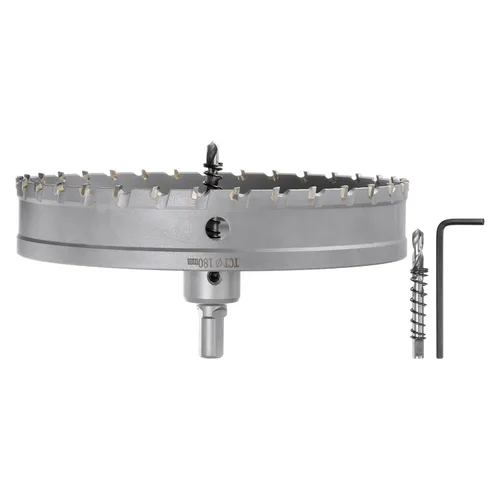 Miniatura 26 de HARFINGTON Cortador de carburo de sierra de agujero de metal de 0.472 in / 0.47 pulgadas de diámetro para acero inoxidable, metal, aleación