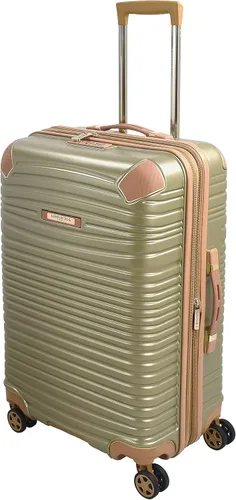 LONDON FOG Chelsea - Spinner expandible de 25 pulgadas Champán London Fog Chelsea Spinner expandible de 25