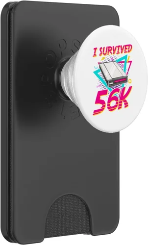 Miniatura 8 de 90s Nostalgia Retro 90s Dial Up Internet Vintage PopSockets Adhesive PopGrip