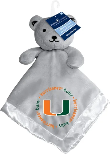 Miniatura 15 de Baby Fanatic Oso de seguridad gris - NCAA - Con licencia oficial Snuggle Buddy