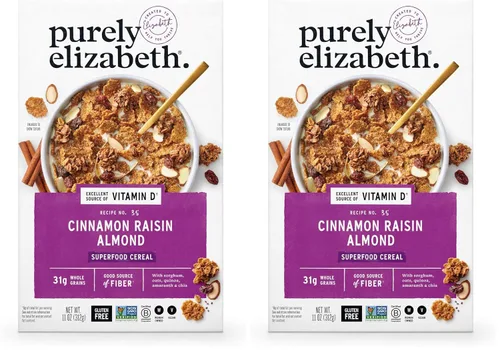 Miniatura 9 de Purely Elizabeth Cereal Chocolate Almond 11 OZ