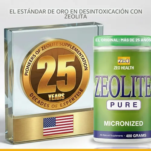 Miniatura 4 de Zeolite Pure Limpieza desintoxicante de cuerpo completo para mujeres, hombres y adultos Apoya la energía, la salud intestinal, la claridad