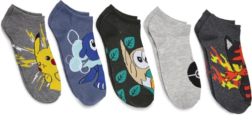 Miniatura 5 de Pokemon Paquete de 5 calcetines para hombre