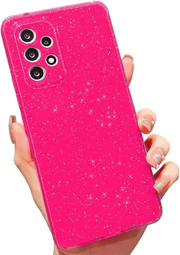 Miniatura 47 de MINSCOSE Funda compatible con Samsung Galaxy A14 5G, bonita funda delgada con purpurina fina, a prueba de golpes, de TPU para mujeres y niñas