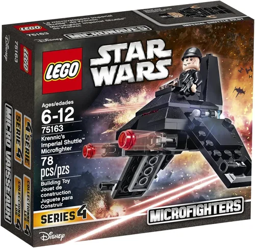 LEGO Star Wars Krennic's Imperial Shuttle Micro Fighter 75163 Kit de construcción (78 piezas)