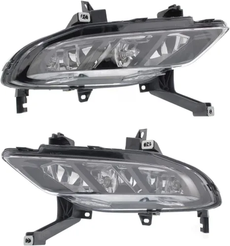 Miniatura 6 de KarParts360: Para Nissan Maxima 2016 2017 2018 Conjunto de luz antiniebla lado del conductor con bombillas reemplaza NI2592134 certificado CAPA