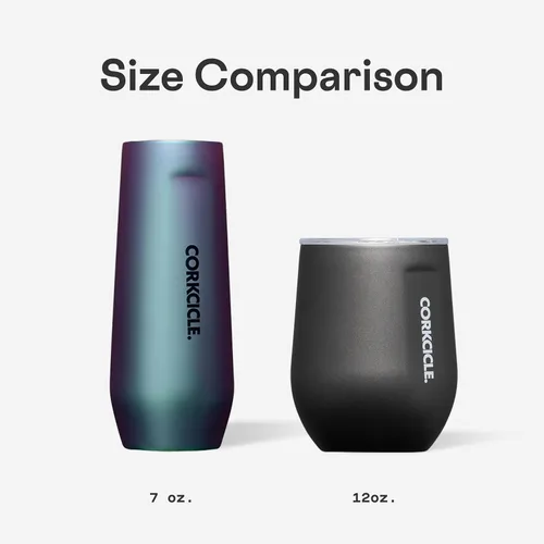 Miniatura 7 de Corkcicle Vaso de Vino Aislado sin Tallo - Mantiene las Bebidas Frías 6 Horas y Calientes 3 Horas - Acero Inoxidable - Fácil Agarre - Regalo