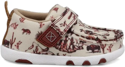 Miniatura 2 de Twisted X Mocasines de conducción para bebés Hooey - Mocasines de conducción para bebés