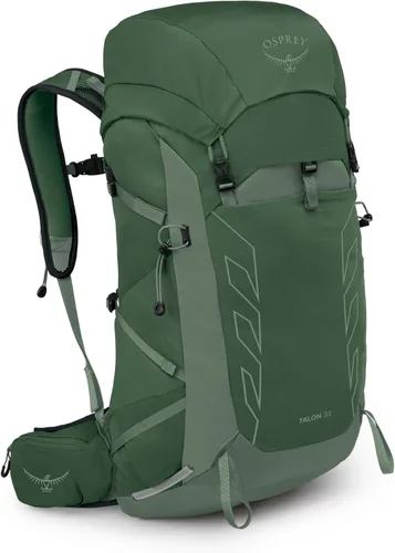 Miniatura 23 de Osprey Talon 26L Mochila de senderismo ligera para hombre - Mochila de día para viajes y campamento, negro/gris carbón