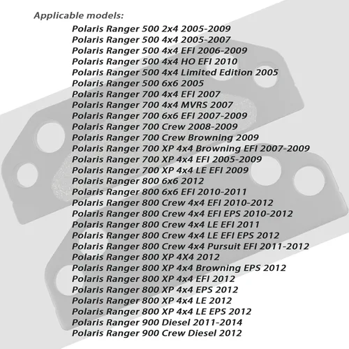 Miniatura 4 de 2203147 Pastillas de freno de estacionamiento para Polaris Ranger 500 700 800 900 Crew XP 2x4 4x4 6x6 ATV 2005 2006 2007 2008 2009 2010 2011 2012