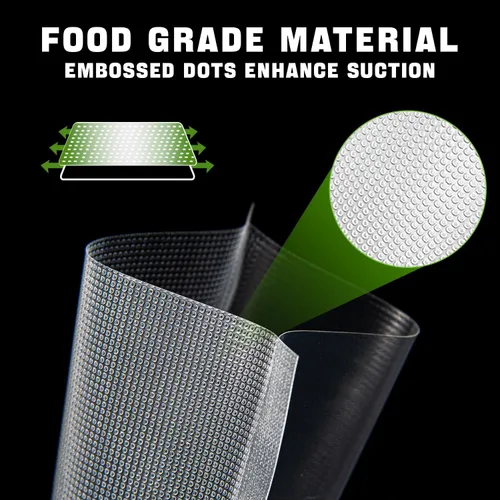 Miniatura 4 de 100 Bolsas selladoras al vacío - 8 x 12 pulgadas, grado comercial resistente para Food Saver, Seal a Meal, Sous Vide, preparación de comidas